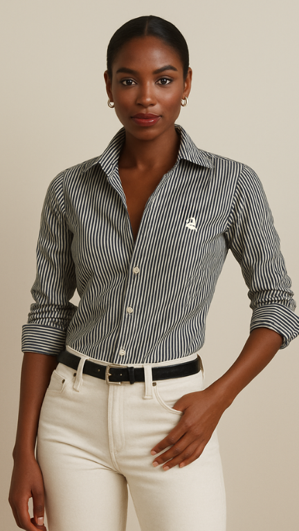 la Manchette Cotton Button up Shirt